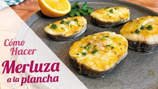 MERLUZA A LA PLANCHA con ajo y perejil 🐟 Receta fácil y rápida