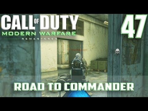 Call Of Duty 4 Modern Warfare Remastered(Road To Commander)PS4 Ep.47-FFA on Vacant,Ambush