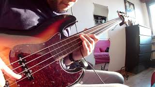 Video thumbnail for Smooth jazz bass solo fretless Harley Benton JB-40 FL by Michele della Malva