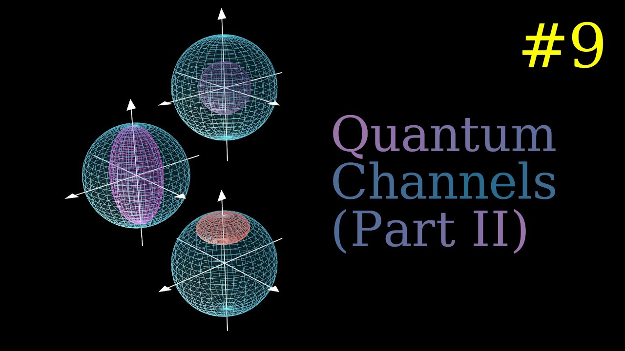 Quantum Channels: Depolarizing, Dephasing, and Amplitude Damping Channels (Part II) | QC 9