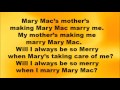 English Tongue Twister Mary Mac