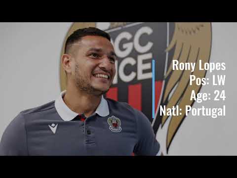 Rony Lopes to Nice on a Loan!