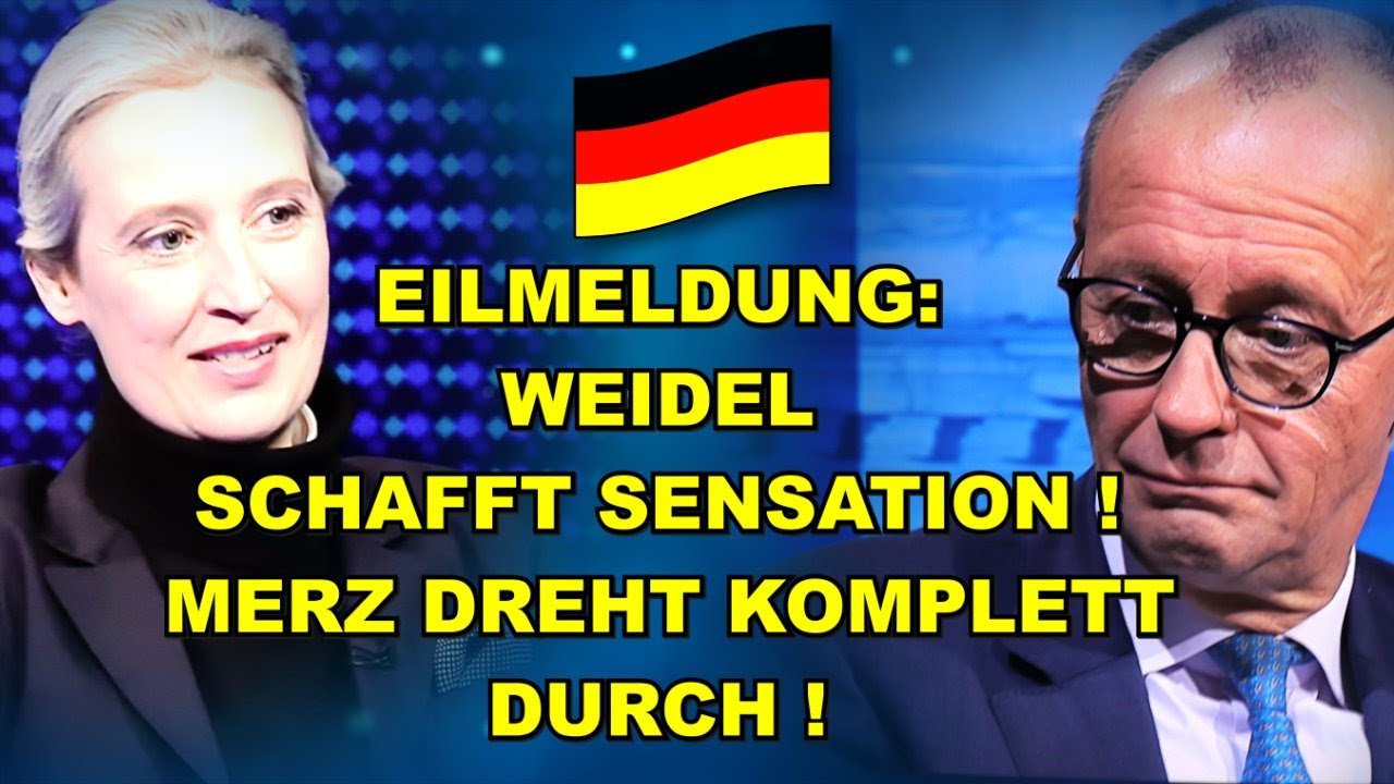 WEIDEL SCHAFFT WUNDER! Merz DREHT DURCH!