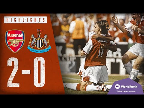 💨How fast was Overmars?! | Arsenal 2-0 Newcastle | FA Cup final highlights | 1998