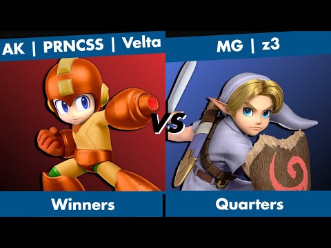 Battle for Bryan!!! Winners Quarters - AK | PRNCSS | Velta (Mega Man) vs MG | z3 (Young Link)