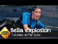 Pilar Rubio dentro de un globo de agua para mostrar la explosión más bella - El Hormiguero 3.0