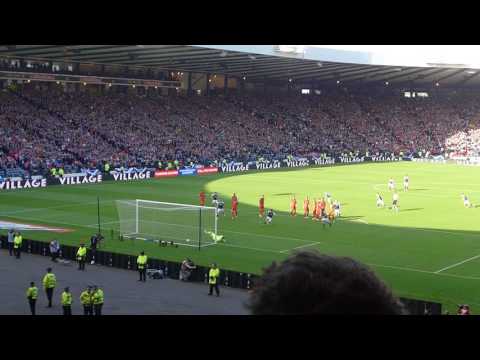 10/06/17 - Scotland 2-2 England - Leigh Griffiths free kick 2 (1080p HD)
