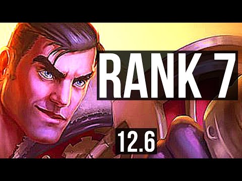 JAYCE vs AKALI (TOP) | Rank 1 Jayce, Rank 7, Legendary | KR Challenger | 12.6