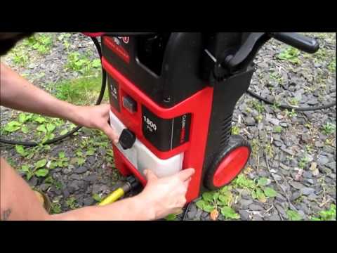 Clean Force 1800 Power Washer Review/Demo