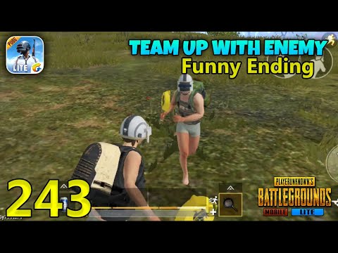 Team Up With Enemy & Funny Ending | PUBG Mobile Lite