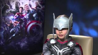 Marvel’s Avengers: Age of Ultron - Mini Thor Meets Black Widow & The Hulk - OFFICIAL | HD video