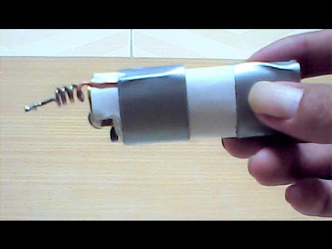 How to make soldering iron at home using lighter, very easy homemade