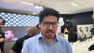 APRESENTAÇÃO DO GABIGOL NA VILA BELMIRO 