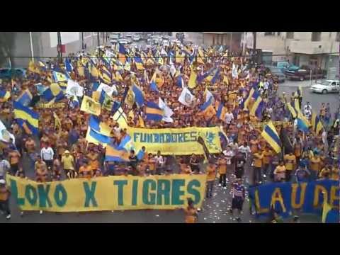 "!Karavana De Libres Y Lokos!" Barra: Libres y Lokos • Club: Tigres • País: México