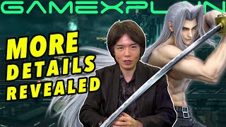 Sakurai Reveals Development Details on Sephiroth in Smash (One-winged Angel Mode, Trailer, & More!)