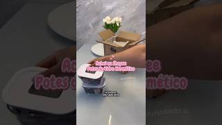 ACHEI NA SHOPEE POTES HERMÉTICOS DE VIDRO 💖🛍✨️ #acheinashopee #shopee #shorts