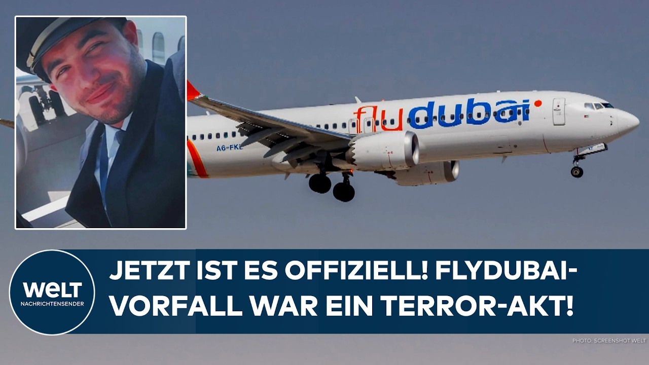 FLYDUBAI-FLUG: Angriff im Cockpit offiziell als Terror-Akt eingestuft! Neue Details zum Schock-Flug