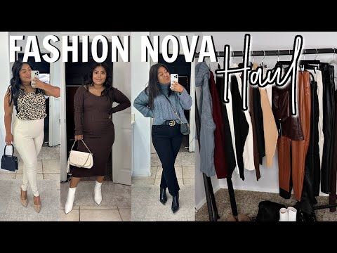 HUGE FALL FASHION NOVA HAUL !