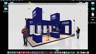 Cinema 4D Cibap Stand Deel 1