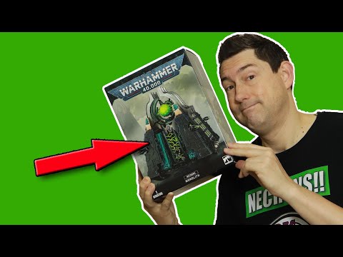 Necron Monolith 9th Edition - I'm Stupid! Necrons Unboxing