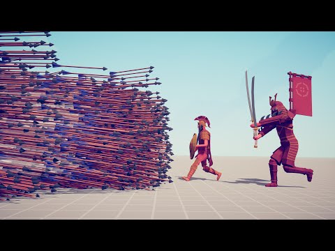 EMPEROR & LEONIDAS vs EVERY GOD - Totally Accurate Battle Simulator TABS