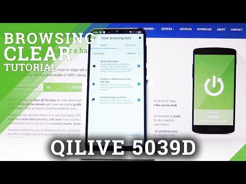 How to Clear Browser on QILIVE 5039D – Delete Visited Web Pages History