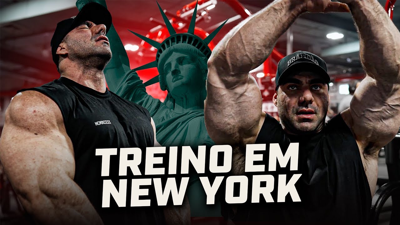 TRAINING AT NEW YORK'S MOST LEGENDARY GYM