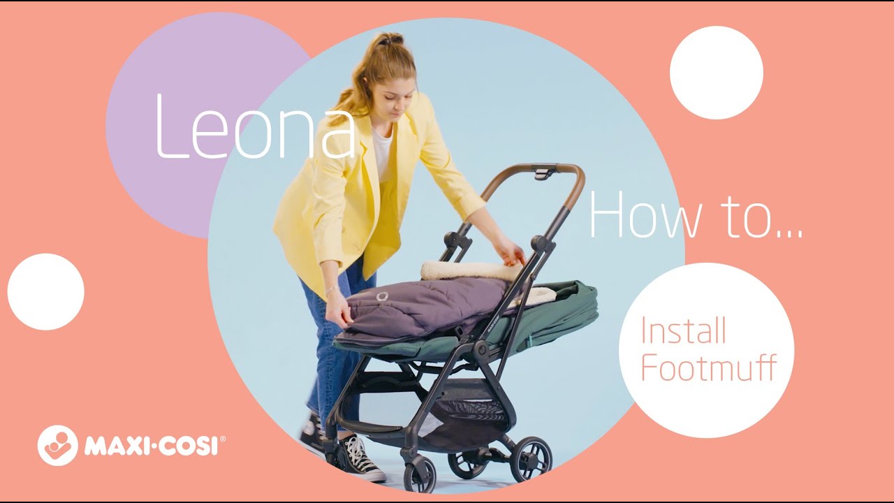 How to install 2-in-1 footmuff