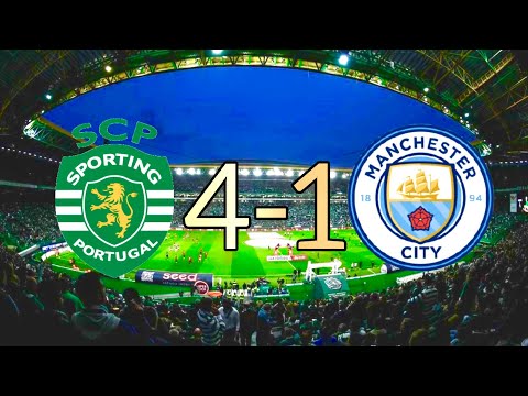 Relato Arrepiante do Sporting 4-1 Manchester City | Antena 1 | 05/11/2024 | #sporting #gyokeres #ucl
