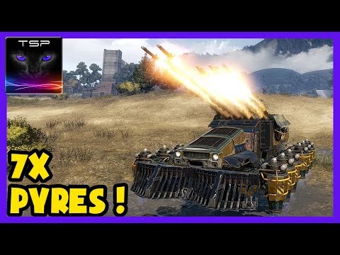 Crossout #117 ► ULTIMATE Missile Hover Tank ¦ 7x Pyres Build & Gameplay