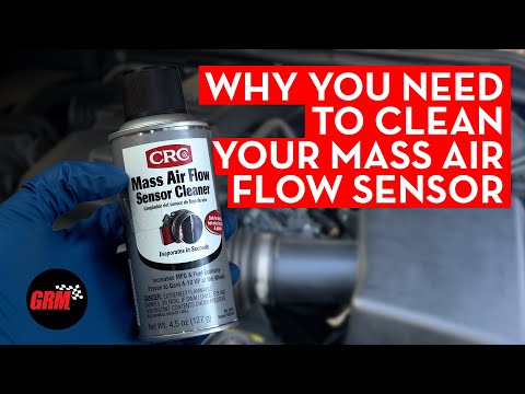 CRC Mass Air Flow Sensor Cleaner vs. Clean-R-Carb