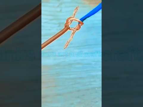 Wire Joint | Proper Joint of Electrical Wire | वायर जोड़ने का सही तरीका | Straight Joint Method
