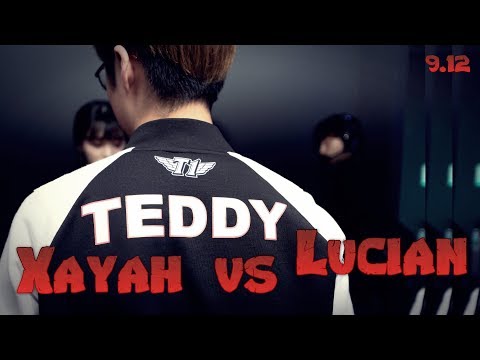 SKT Teddy - Xayah vs Lucian ADC - LoL Season 9 KR Ranked | League Of Legends