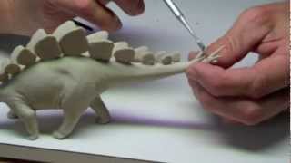 Sculpting a Stegosaurus - Part 3