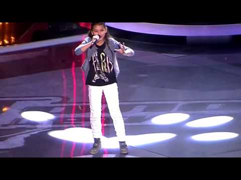 Elizabeth.'Je Veux'.The Voice Kids Russia 2015.