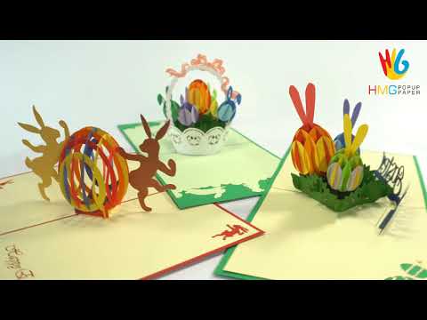 3 Best Popup Card For Easter Day | Easter Bunny Card
