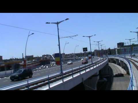 Traversarea Pasajului Basarab cu #4018, pe linia 34.