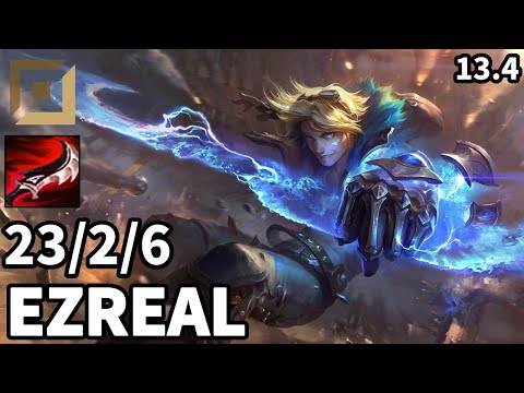 Ezreal ADC vs Veigar - KR Challenger | Patch 13.4