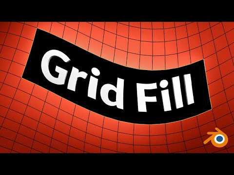 Grid Fill update in Blender 4.5 LTS - Blender Secrets