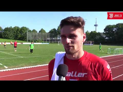 Trainingsbesuch der Jahn Profis beim Team Bananenflanke