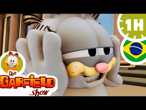 Garfield, Nermal! Compilação Garfield 🐱🔁🐾