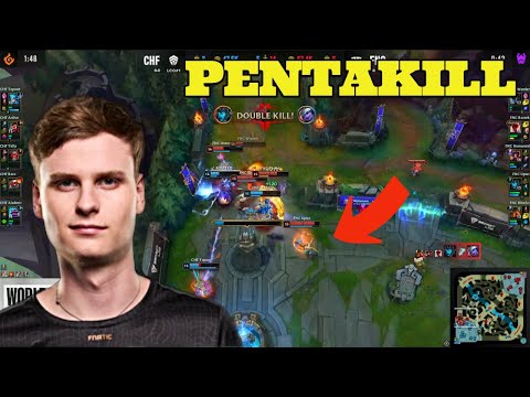 FNC Upset Shuts Down All The Haters With The FIRST PENTA At Worlds!!!