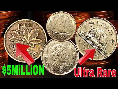 Ultra Rare Canadian Coins Worth Thousands! | Most Valuable Coins in Canadian currency 2025