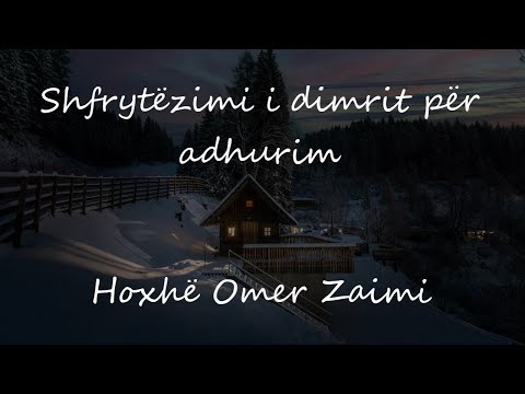 Shfrytëzimi i dimrit për adhurim