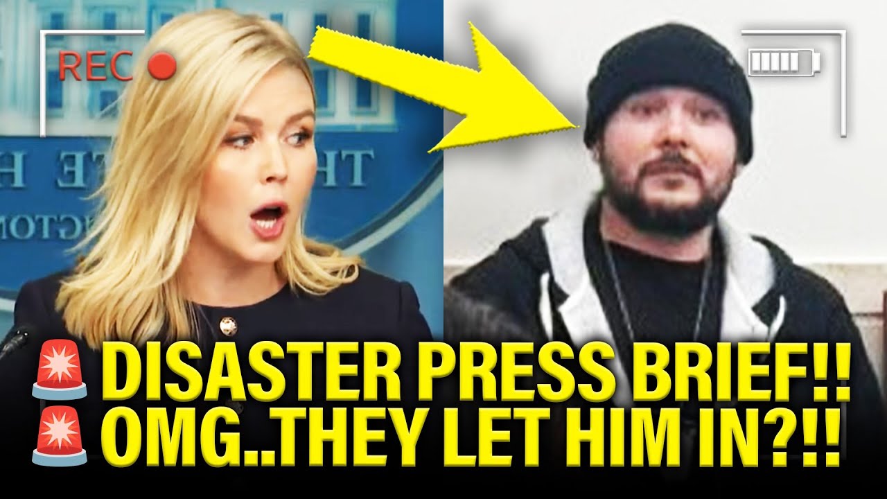 White House holds DISASTER PRESSER…HUMILIATING!!