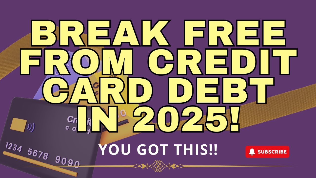 Break Free From Credit Card Debt in 2025 | WOMEN4WEALTH