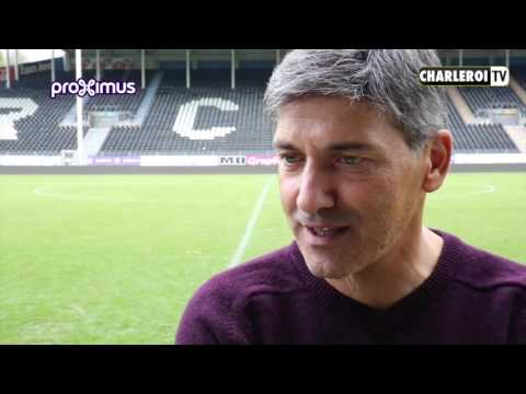 Felice Mazzu & Nicolas Penneteau avant K.V.Kortrijk - RCSC