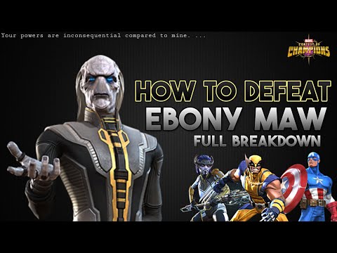 How to defeat Ebony MAW (Uncollected) Fully Breakdown - Marvel Contest of Champions