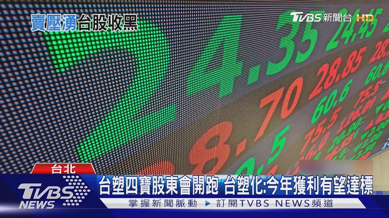 影音/攻破44K又翻黑! 台股下跌119點 台積電殺最低