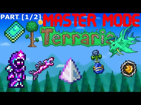 MASTER MODE Can You Beat Terraria as The Ultimate Mage (Magic Only) [PART 1]